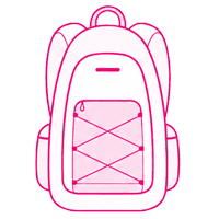 mochila de mano